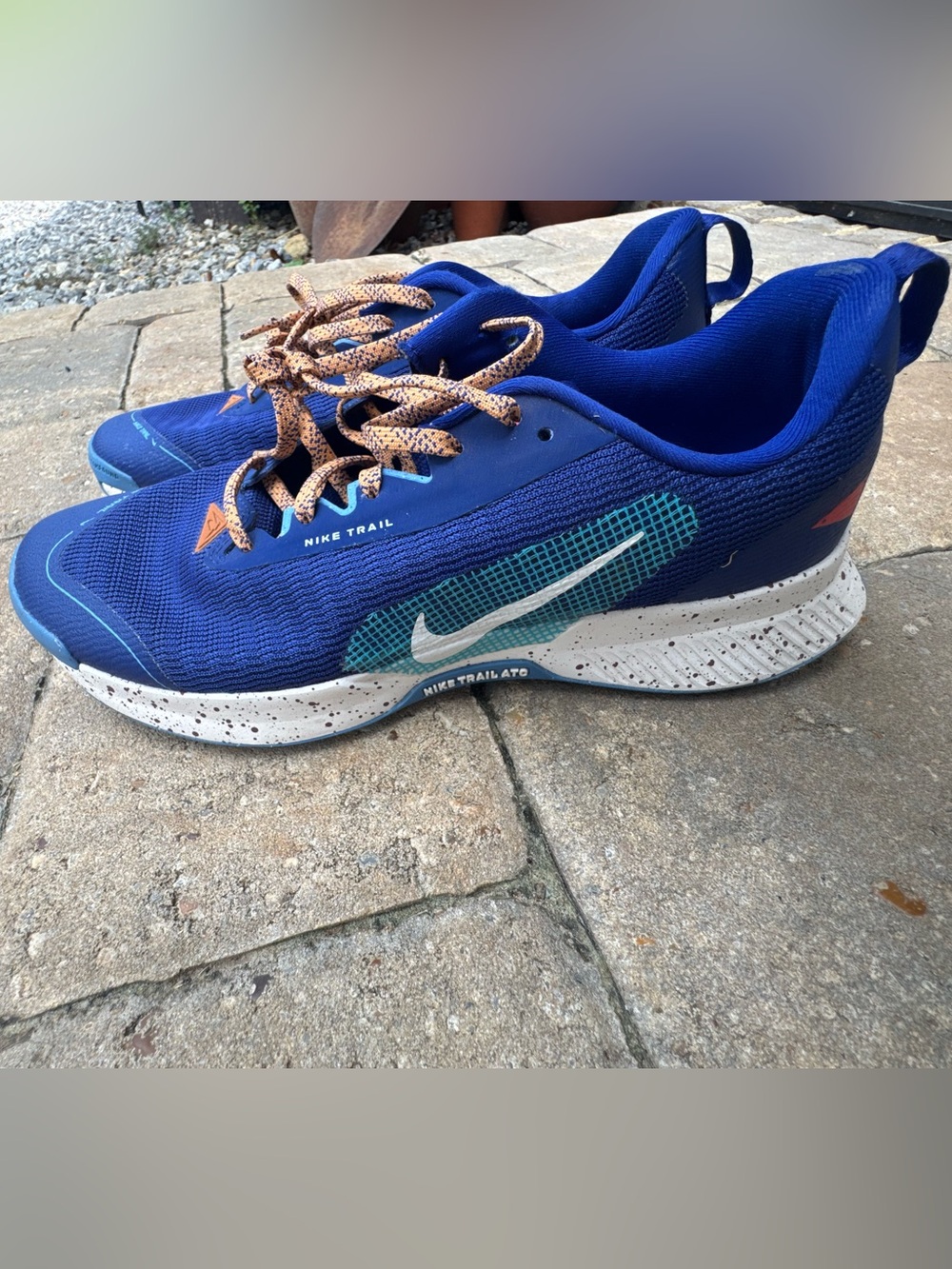 Nike Pegasus Trail 4 Blue Trail Running Shoes Men’s Size 8.5